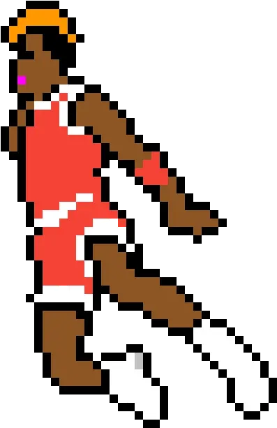 Download Air Jordan In Double Dribble Jordan Logo Pixel Art Png Air Jordan Logo Png