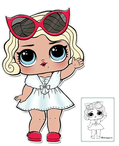 Lol Surprise Doll Coloring Pages Lol Surprise Dolls Lol Png Lol Surprise Dolls Png