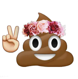 Monkey Emoji With Flower Crown Png Picture 2230338 Holy Shit Emoji Monkey Emoji Png