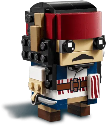 Download Captain Jack Sparrow Jack Sparrow Brickheadz Lego 41593 Brickheadz Captain Jack Sparrow Png Jack Sparrow Png