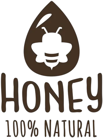 Drop Honey Natural Bee Badge Transparent Png U0026 Svg Vector File 100 Natural Honey Png Honey Transparent