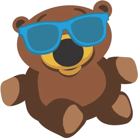 Cartoon Teddy Bear 03 Transparent Png U0026 Svg Vector File Dibujos De Oso Png Cartoon Sunglasses Png