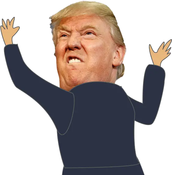 Top Joe Rogan Trump Stickers For Android U0026 Ios Find The Donald Trump Png Gif Trump Head Transparent Background