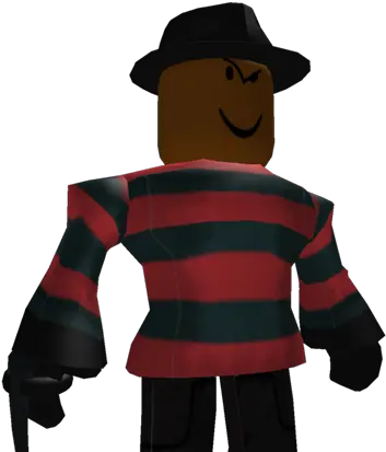 Freddy Krueger From The Horror Elevator Roblox Cartoon Png Freddy Krueger Png