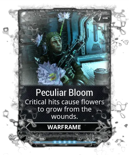 Warframe Peculiar Mods Price Peculiar Bloom Price Ps4 Png Warframe Limbo Icon