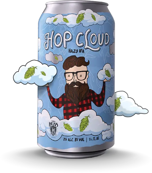 Hop Cloud Hazy Ipa Mike Hess Hop Cloud Png Beer Hop Icon