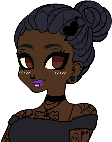 Evil Girlboss Twitteru0027da Character Maker By Birdlizard Bun Png Tumblr Cartoon Icon Maker