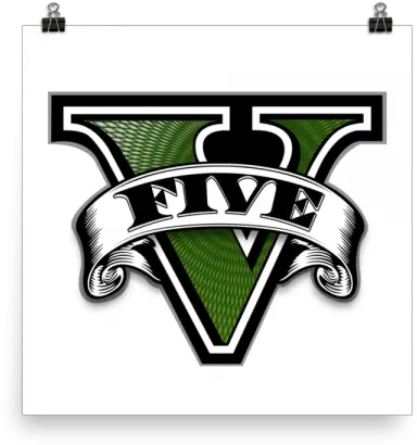 Buy Stickers De Logo Gta V From Ckgame67 V De Gta 5 Png Gta V Icon