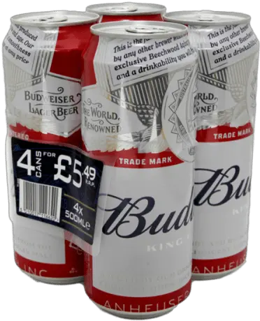 Danby Budweiser Logo Beer Sikhye Png Budweiser Can Png