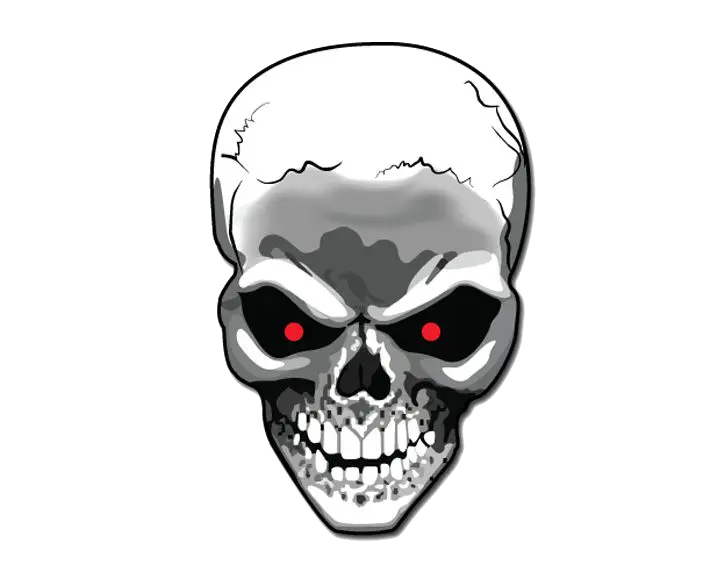 Bloody Skull Png