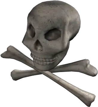 Skull And Crossbones Roblox Roblox Skull Png Crossbones Png