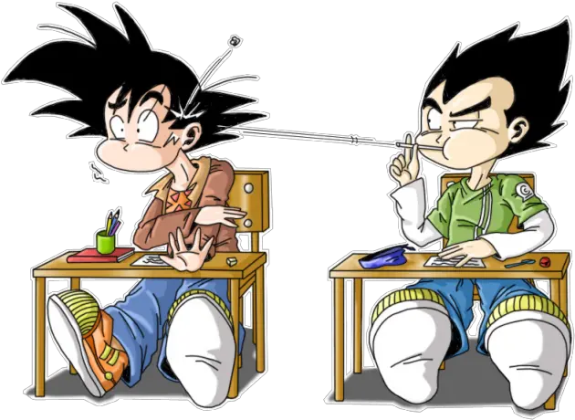 Goku And Vegeta Png Dragon Ball Z Fan Art Goku And Vegeta Png