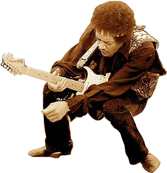 Jimi Hendrix Experience Png Fashion Icon