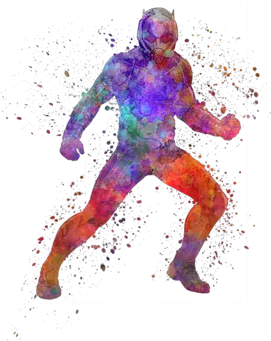 Ant Man In Watercolor Splatter Kids T Shirt Woman Tennis Player 03 In Watercolor Png Ant Man Transparent