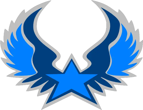 Blue Wings Logo Logodix Transparent Background Gaming Logo Png Wings Logo Png