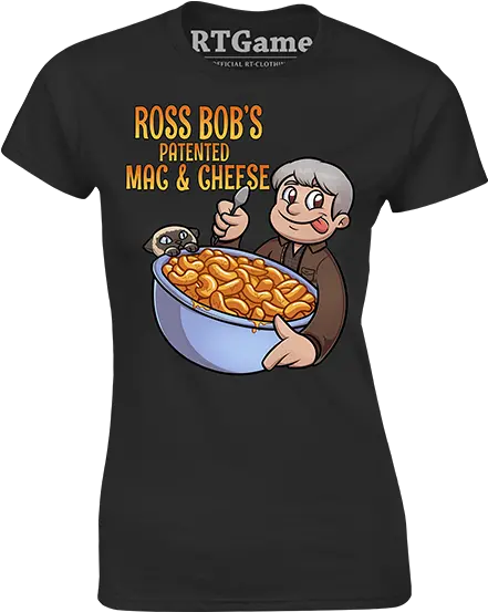 Ross Bobu0027s Patented Mac U0026 Cheese T Shirt Classy Hen Party Tops Png Bob Ross Transparent