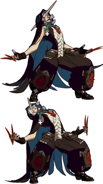 Fileggxrd R Raven Giveittomeherepng Dustloop Wiki Raven Guilty Gear Png Raven Png