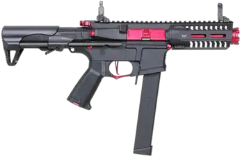 Electric Airsoft Rifle Gu0026g Arp9 Cqb Carbine Fire Arp 9 Png Gun Fire Png