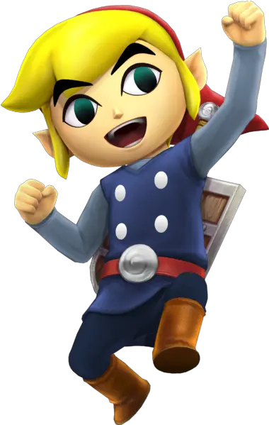 Download Toon Link Alternate Costume 4 Legend Of Zelda Toon Link In Hyrule Warriors Png Legend Of Zelda Transparent