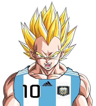 Argentina Dbs Dbz Dragonball Z Png Vegeta Ssj1 Vs Ssj2 Dragon Ball Z Png