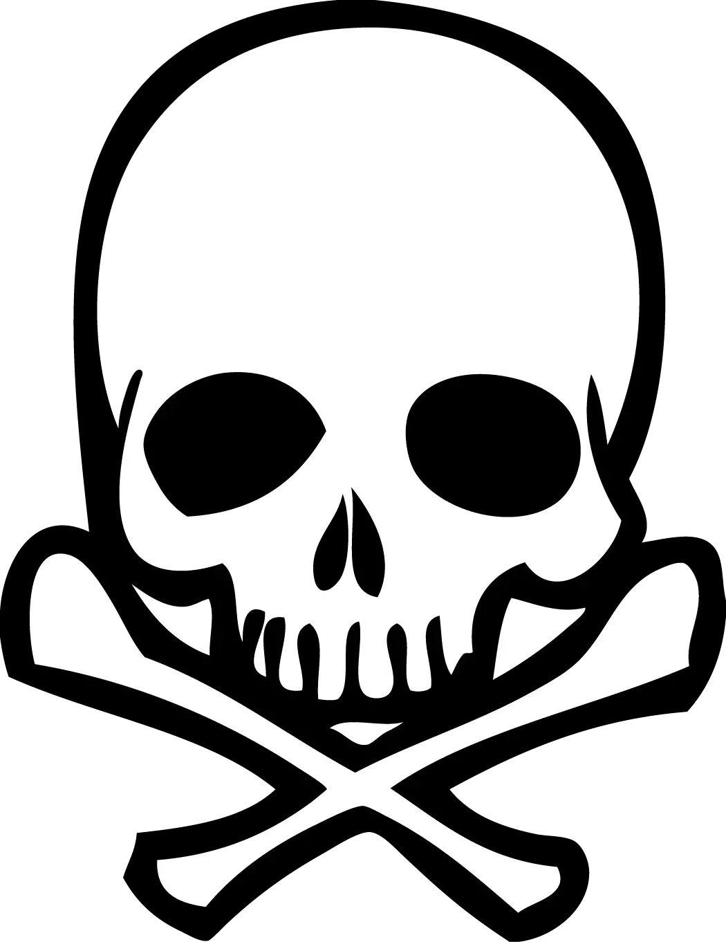 Smoking Skull Png