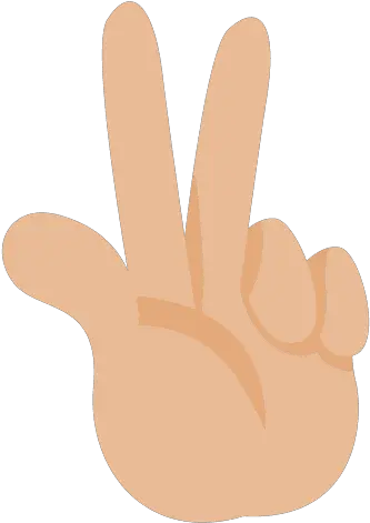 Peace Hand Sign Mao Da Paz Png Peace Sign Transparent Background