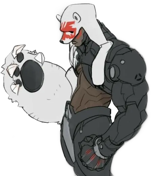 Doomfist Overwatch Akande Sticker By Cartoon Png Doomfist Png