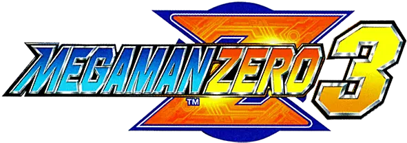 Mega Man Logos Megaman Zero Collection Ds Png Mega Man 3 Logo