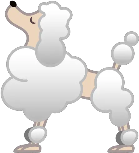 Poodle Emoji Pudel Emoji Png Dog Emoji Png