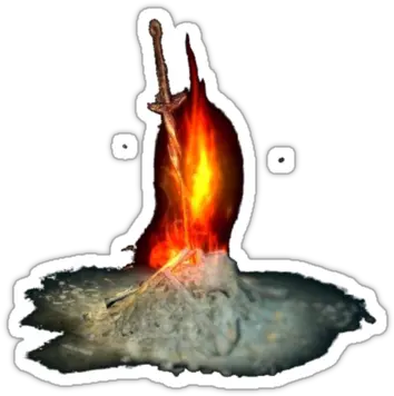 Download Hd Dark Souls Bonfire Bonfire Png Campfire Transparent