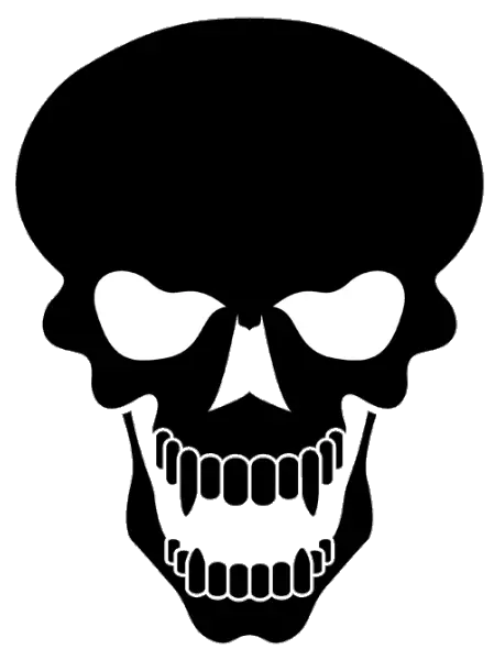 Skull Outline Png