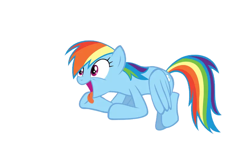 Top Rainbow Dash Pony Stickers For Android U0026 Ios Gfycat Rainbow Transparent My Little Pony Png Pony Transparent