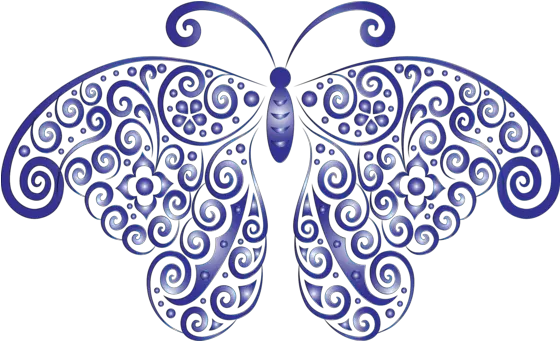 Butterfly Visual Arts Drawing Silhouette Transparent Transparent Butterfly Clip Art Png Blue Butterfly Transparent Background