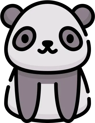 Panda Bear Free Animals Icons Dot Png Panda Bear Icon