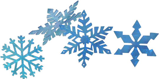 Snowflakes Png Picture Blue Christmas Garland Png Full Snowflake 3d Model Free Garland Png