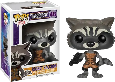 Download Guardians Of The Galaxy Funko Rocket Raccoon Funko Pop Png Rocket Raccoon Png