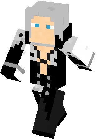 Sephiroth Skin Minecraft Skins Cartoon Png Sephiroth Png