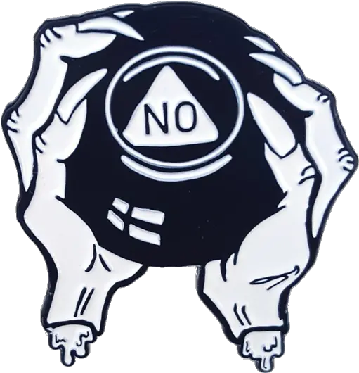 No Magic 8 Ball Pin 8 Ball Drawing Png Magic 8 Ball Png