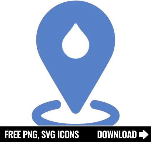 Free Water Drop Pin Icon Symbol Png Svg Download Logo Blue Youtube Icon Water Drop Png Icon