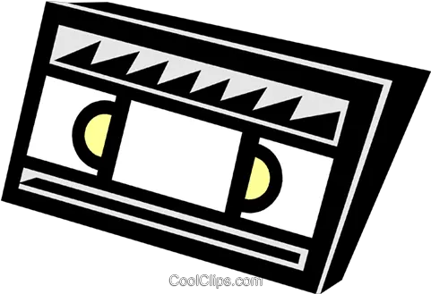 Video Cassette Tape Royalty Free Vector Clip Art Clip Art Png Video Tape Png