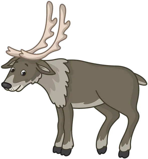 Reindeer Clipart Cartoon Png Reindeer Clipart Png