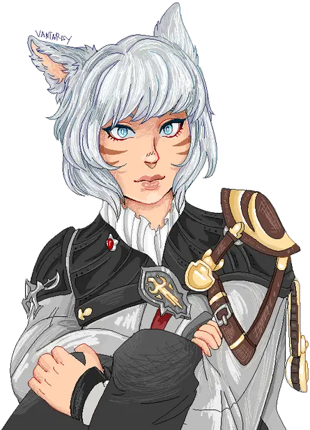 Ffxivfanarttwitter Fictional Character Png Ffxiv Blm Icon