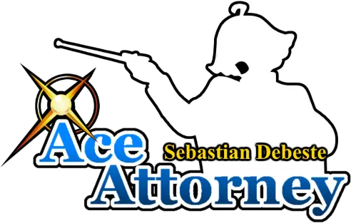 Ace Attorney Fan Logo By Minuanogs Sebastian Debeste Ace Sebastian Debeste Ace Attorney Logo Png Fan Logo