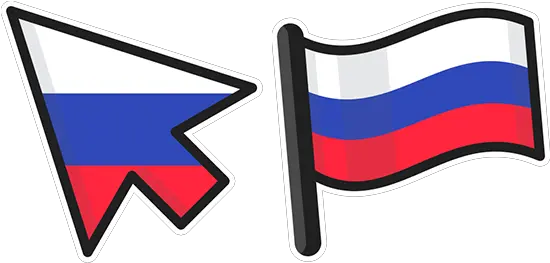 Russia Flag Cursor U2013 Custom Browser Extension Flag Png Russian Flag Transparent