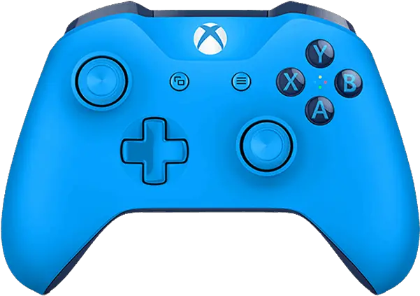 Xbox One S Wireless Controller Blue Blue Xbox One Controller Png Xbox One Controller Png