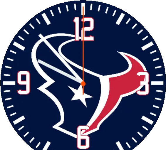 Sports U2013 Nfl Houston Texans V03 Watchfaces For Smart Watches Houston Texans Png Houston Texans Png