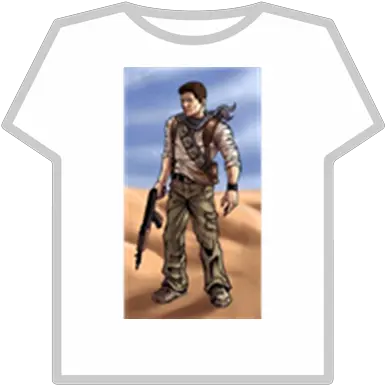 How Todrawnathandrakeuncharted3tut Roblox Dantdm Old Roblox Png Nathan Drake Transparent