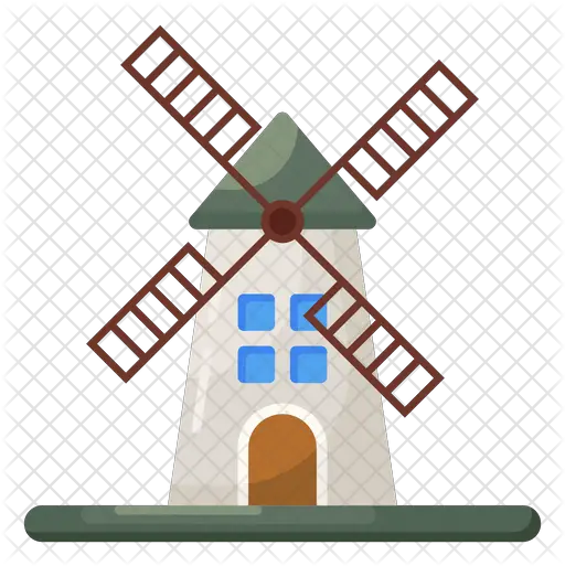 Windmill Icon Two Swords Crossed Drawing Png Windmill Png