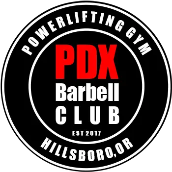 Pdx Barbell Club Northwest School Jackson Mi Png Barbell Logo