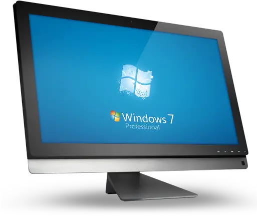 Transparent Windows 7 Png Windows 7 Computer Monitor Windows 7 Logo Backgrounds